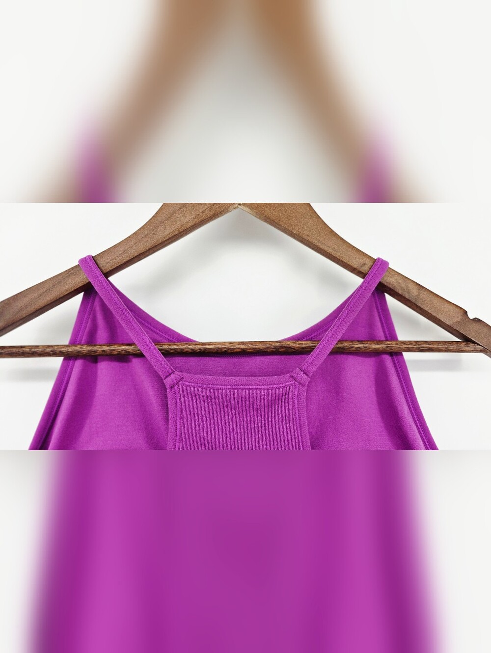 Torrid Seamless Rib High Neck Bralette Byzantium Purple - Size 3 / Plus Size 3X - Picture 13 of 17